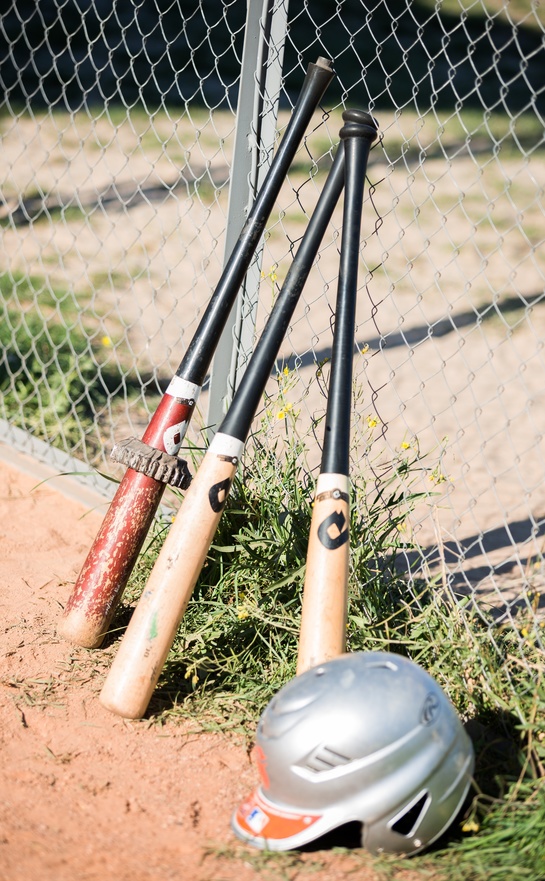 shaved easton softball bats